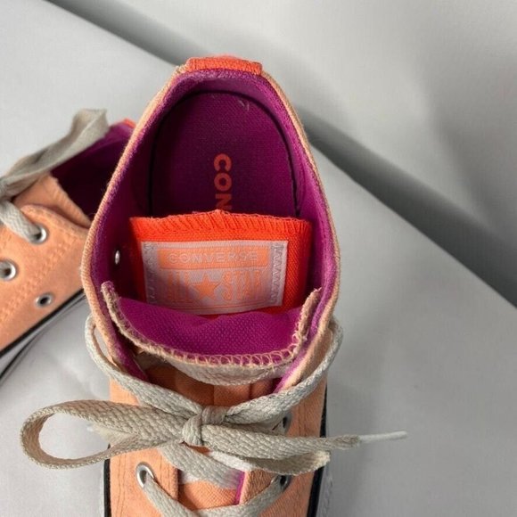 Converse Chuck Taylor All Star Ox Kids Junior size 1 Shoes Sunset Glow 656083F - Picture 7 of 10